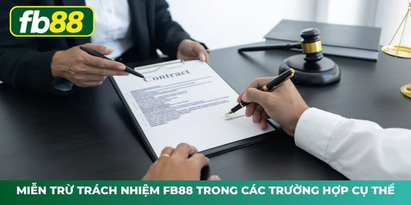 Những trường hợp miễn trừ trách nhiệm người chơi cần biết