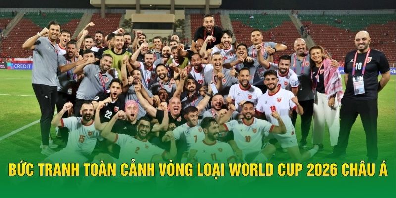 Bức tranh toàn cảnh vòng loại World Cup 2026 châu Á