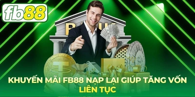 Nhận thêm tiền thưởng khi thực hiện nạp tiền nhiều lần