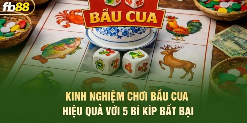 kinh nghiệm chơi bầu cua